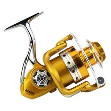 Высокое качество Рыболовная катушка металлическая основная Ручка для ног Mix 14 кг супер прочность 13 шарикоподшипники 5,2: 1 высокоскоростная штанга комбинированная