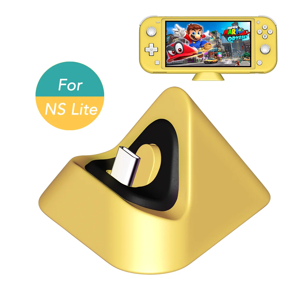 OIVO зарядная док станция для Nintendo Switch Совместимость 15V/2.6A мини Lite с Тип C Порты и
