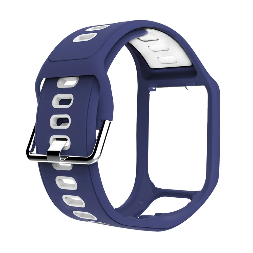 Ремешок на запястье для TomTom 2 3 Runner Spark Adventurer Golfer 2 сменный Браслет мягкий браслет для часов силиконовый ремешок браслет для часов