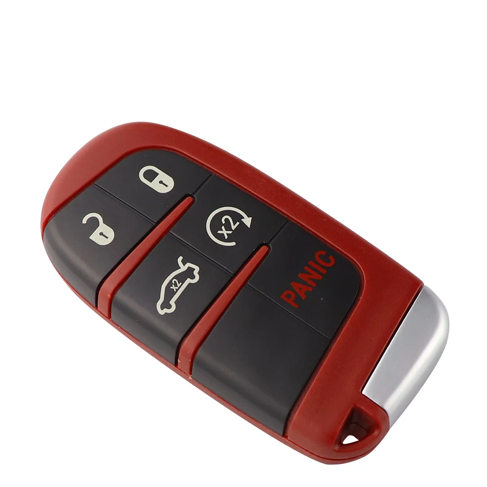 5 Button Remote Car Key Shell for Dodge Dart Challenger Charger Durango Journey Jeep Chrysler 300 key case,car key shell,key shell