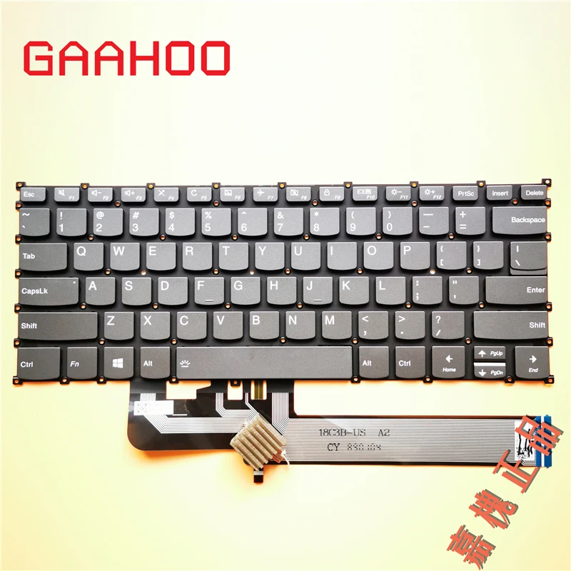 Клавиатура с подсветкой для ноутбука LENOVO YOGA C340 14 540 740 13 340S 540S 14|Клавиатуры замены| |