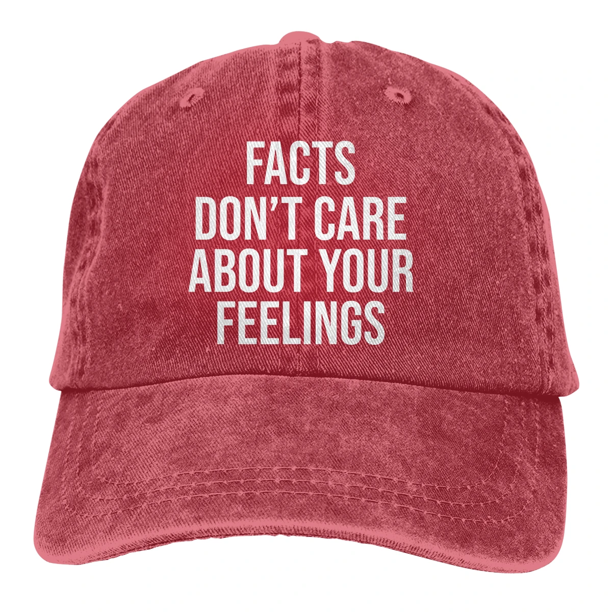 Facts Don't Care To Your Feelings Casquette черные унисекс Мужские Женские джинсовые бейсболка с ремешком Регулируемая Кепка для гольфа