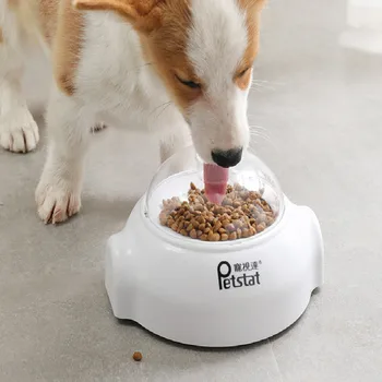 

1 Pcs Smart Pet Feeder Training Pet Snack Mini Catapult Pet Dog Interactive Toy Jump Training Bowl Creative Pet Supplies