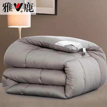 

High-grade Home Textile Super Soft Blanket Wool Warm Winter Quilt Bedding Wool Filler King Queen Twin Size CF