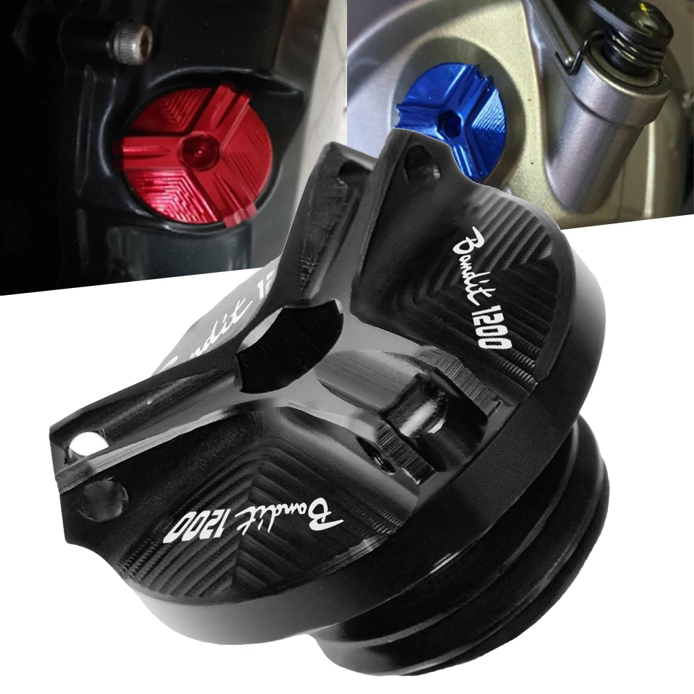

Engine Oil CUP For Suzuki Bandit GSF 1200 S N 1996-2007 Motorcycles Accessories Aluminum Oil Filler Cap Oil Plug Cover Screws