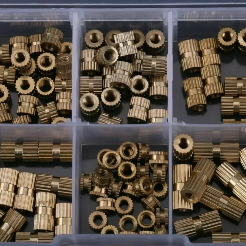 

Heat Nut Insert Plastic Metal Supplies Accessories Assortment 150pcs M3