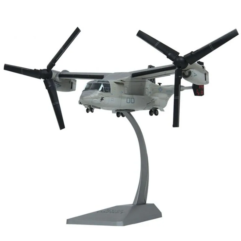 A 1/72 весы Темно-Синяя армия Морпехи V-22 Boeing Bell Osprey вертолет ВВС самолет модели Детские Сувенирные игрушки F дисплей коллекция - Цвет: A