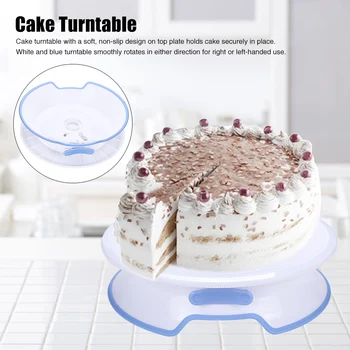 

Baking Tools DIY Easy Clean Restaurant Kitchen Decorating Stand Home Cake Turntable Party Supplies Portable Non Slip Rotatable