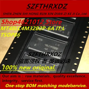 

SZFTHRXDZ 100% new original (5PCS-10PCS) MT48LC4M32B2P-6A IT:L 48LC4M32B2P-6A IT:L 48LC4M32B2P6AITL 48LC4M32B2 TSOP86