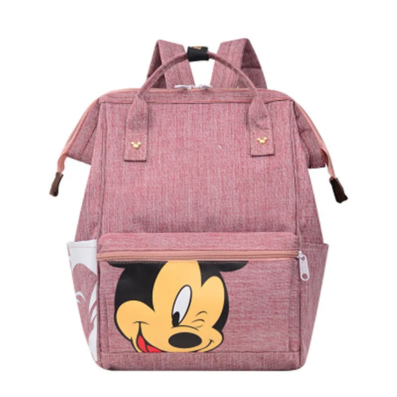 Disney Mickey mouse backpack multi-function large capacity backpack diaper bag waterproof men women shoulder bag Travel