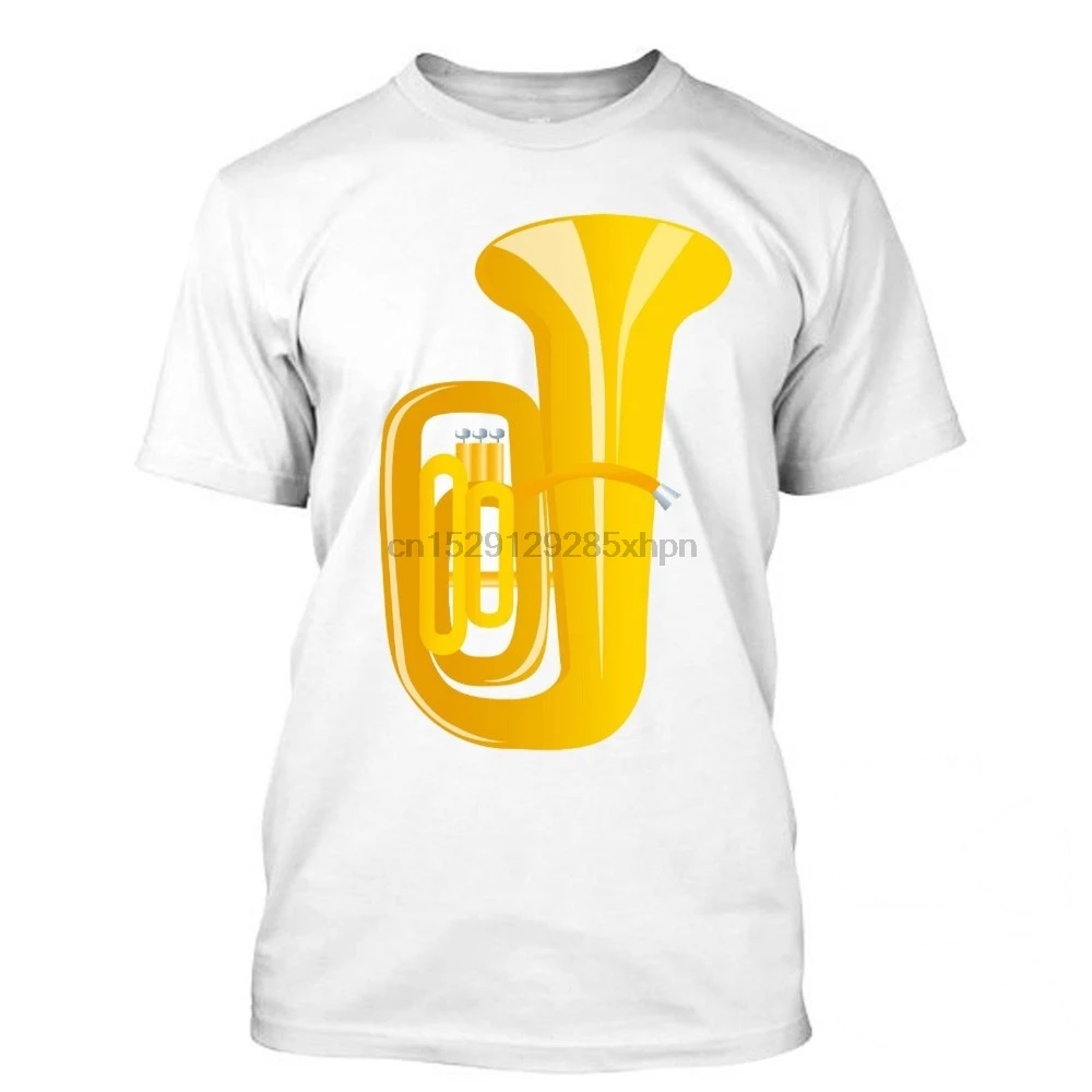 TUBA I Love Music Orchestra Funny T Shirt Tees Classic Quality High t-shirt Custom Jersey t shirt |