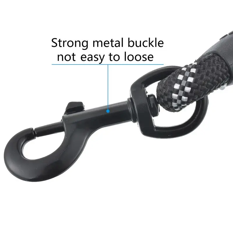 Reflective Large Dog Leash Nylon Rope Pet Running Tracking Leashes Long Lead Dog Mountain Climbing Rope For Medium Big Dog