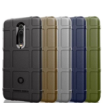 

Soft Silicone Armor Rugged Shield Case Cover Shell Bumper For Xiaomi Mi A2 A3 Lite CC9E 8 Pro Y6 2019 F1 Mix 3 5G 2S Play 6X 9T
