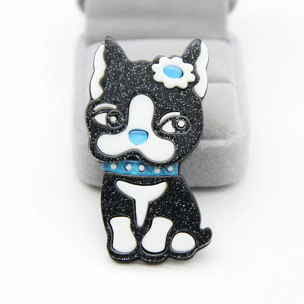 cute dog brooch