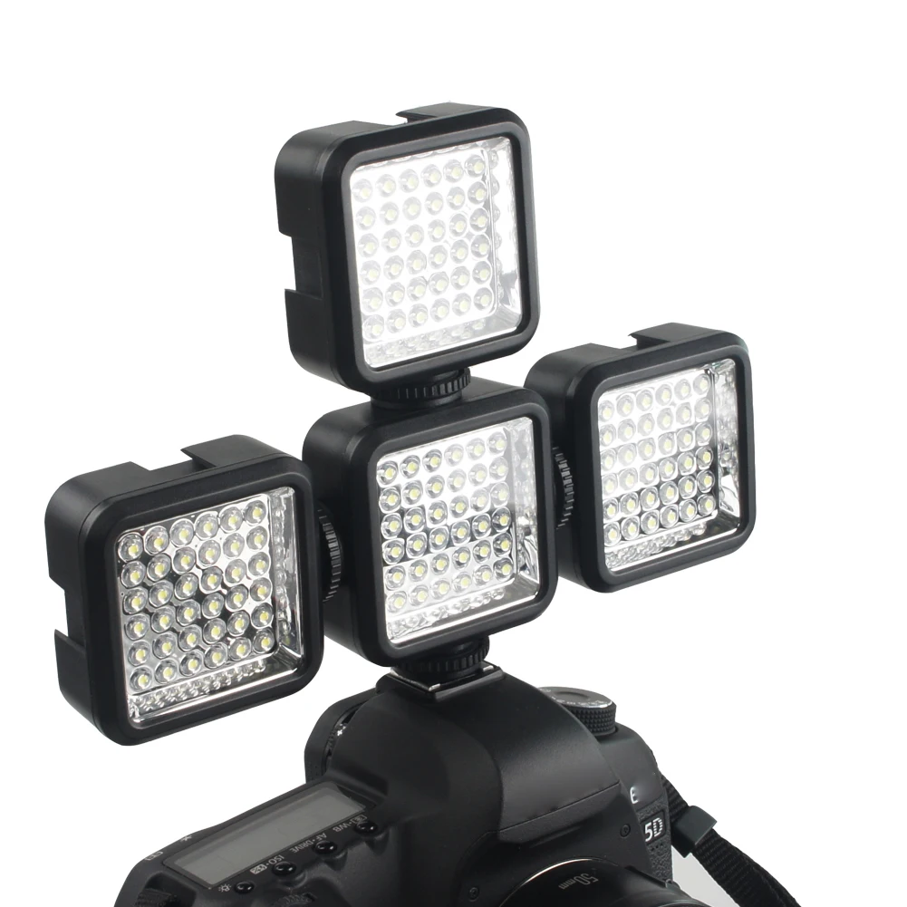 4W 36LED светильник вспышки видеокамеры черный 160LX 6500K для/panaoic DV DSLR camera s acc