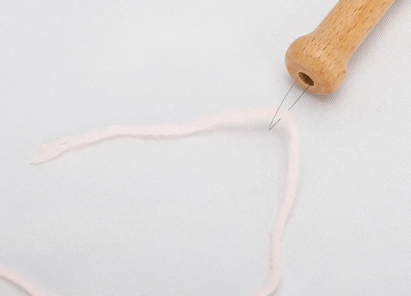 Looen волшебная ручка для вышивания набор пробивных игл для массивных нитей DIY плетение деревянных ручек ковер пряжа игла Вышивка Швейные Инструменты
