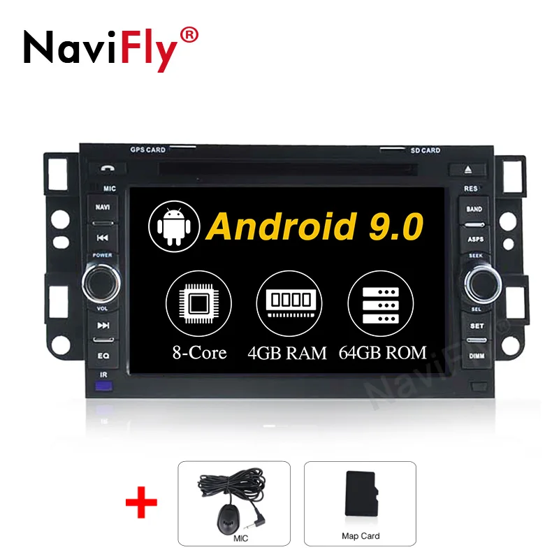 2din 4+64G Android 9.0 Car radio dvd palyer GPS Navigation For Chevrolet Captiva Aveo Epica Spark Optra Tosca Kalos Matiz Lova - Цвет: 8Core 4 64G