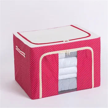 

Quilt Storage Bags Large Capacity Clothes Storage Bag Organizer with Thick Fabric Waterproof Organizer Storage Bags Zipper Bag