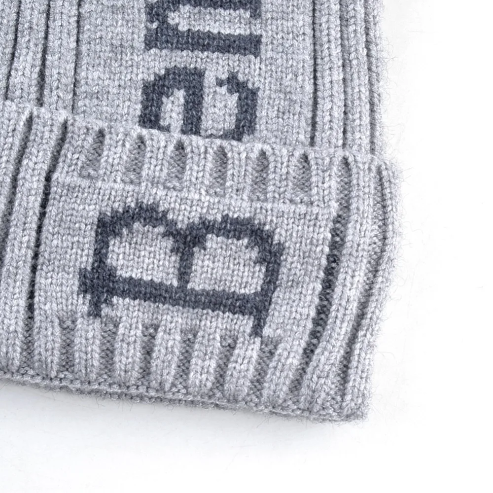 TQMSMY зимние теплые шапочки Skullies мужские модные вязаные шляпы с буквами для мальчиков Толстая Спортивная Кепка двухслойная вязаная Gorras TMB04