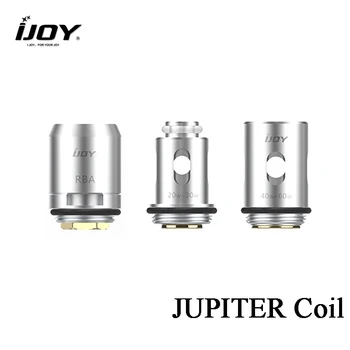 

Original IJOY JUPITER Coil J2 0.6ohm / J1 0.2ohm mesh coil & RBA Coil for JUPITER Mod Pod Kit Vape Vaporizer