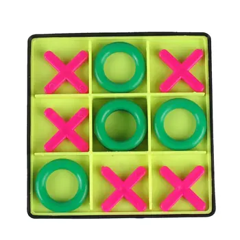 

Parent-Child Interaction Leisure Board Game OX Chess Funny Developing Intelligent Educational Chess Games Toys