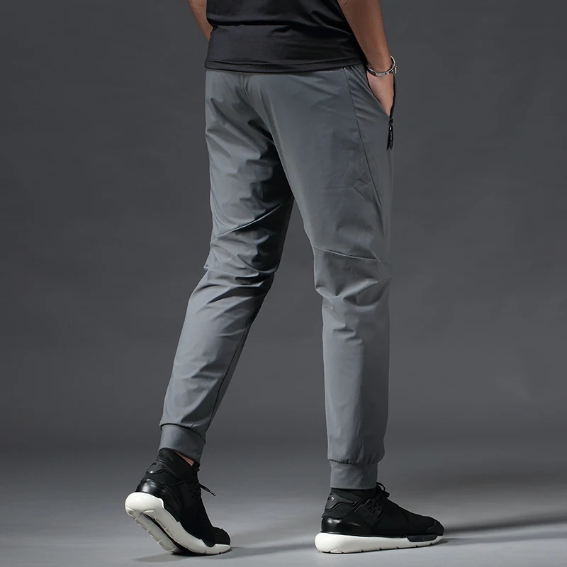 Running Pants Men Sport Jogging Fitness Yoga Training Basketball Football Long Leggings Ice Silk Elastic Quick Drying Trousers view 6