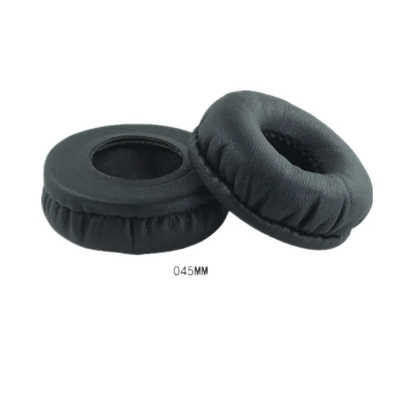 50mm 60mm 70mm 110mm Replacement foam ear pads cushions for headphones Quality Protein Leather memory cotton round (2)
