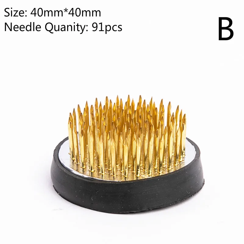 Japanese Ikebana Kenzan Long Rround Needle Flower Frog Pin Prong Brass Needle Fixed Tools Flower Arrangement Garden Decoration 