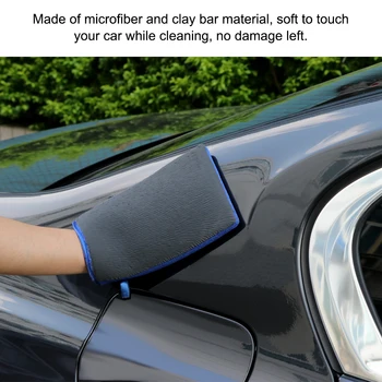 

Auto Car Washing Clay Mitt Surface Decontamination Glove Towel Bar for Car Detailing Auto Care Car Wash Gloves New Portable
