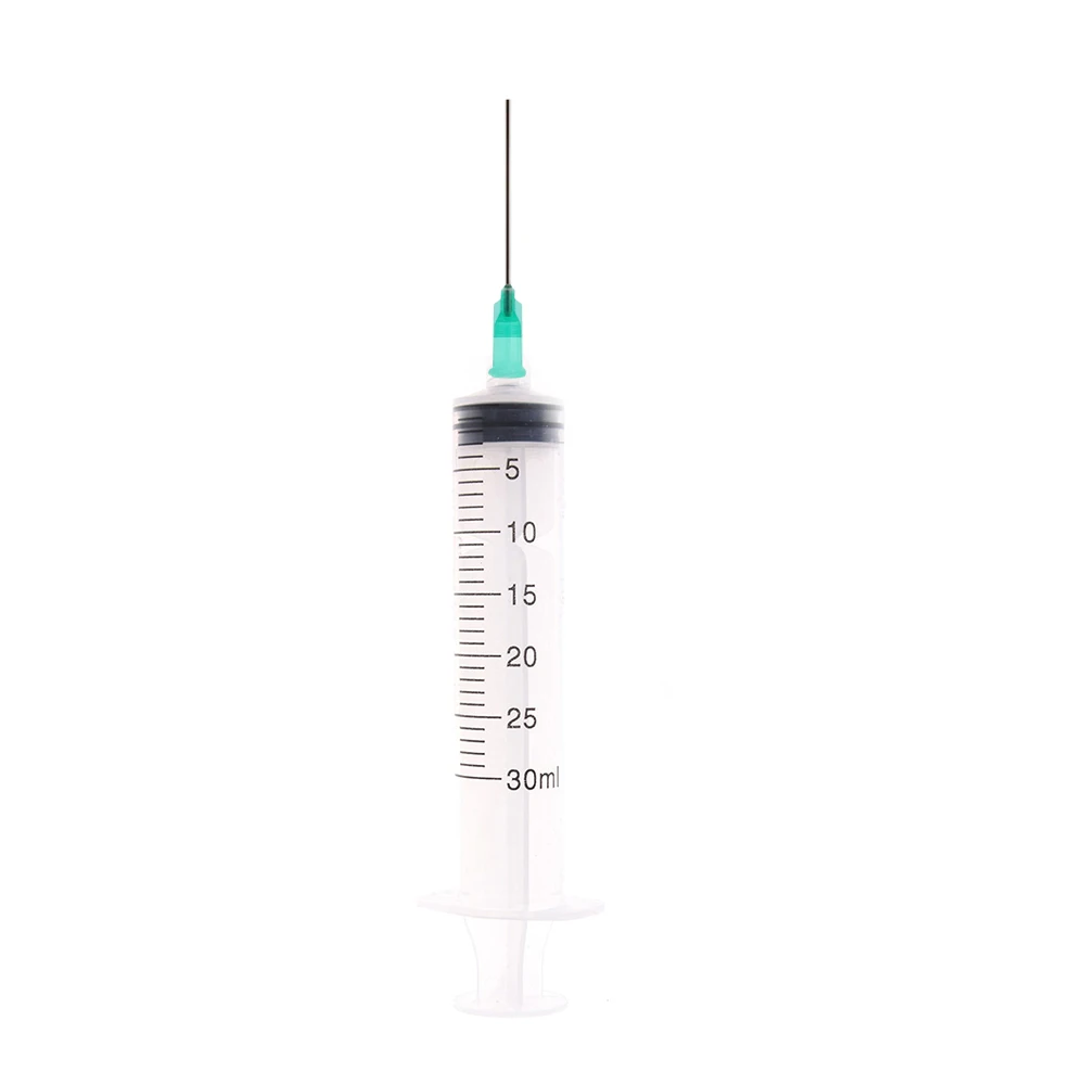 30ml Industrial Syringes With 18g X 11/2" Blunt Tip Fill Dispensing