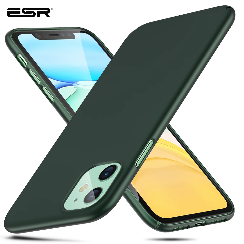 ESR Case for iPhone 11 Pro Max 2019 Simple Protect Case Green Black Grip Brand Shockproof Protective Cover for iPhone11 iphon