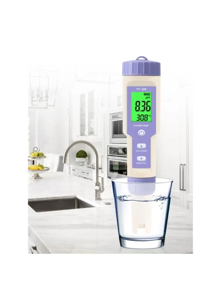

Professional Digital Water Tester YY-600 PH/ORP/TEMP 3 In 1 Tester Pen 91AD
