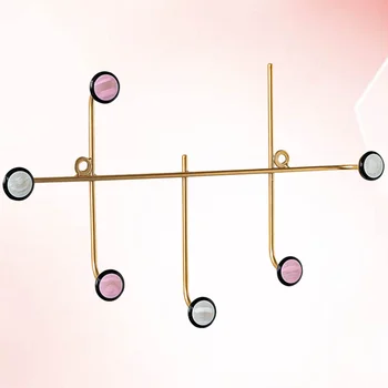 

Wall Mounted Clothes Hat Hook Creative Coat Rack Door Entrance Wall Metal DIY Decor Clothes Hanger Bag Holder Key Hooks (Type B)