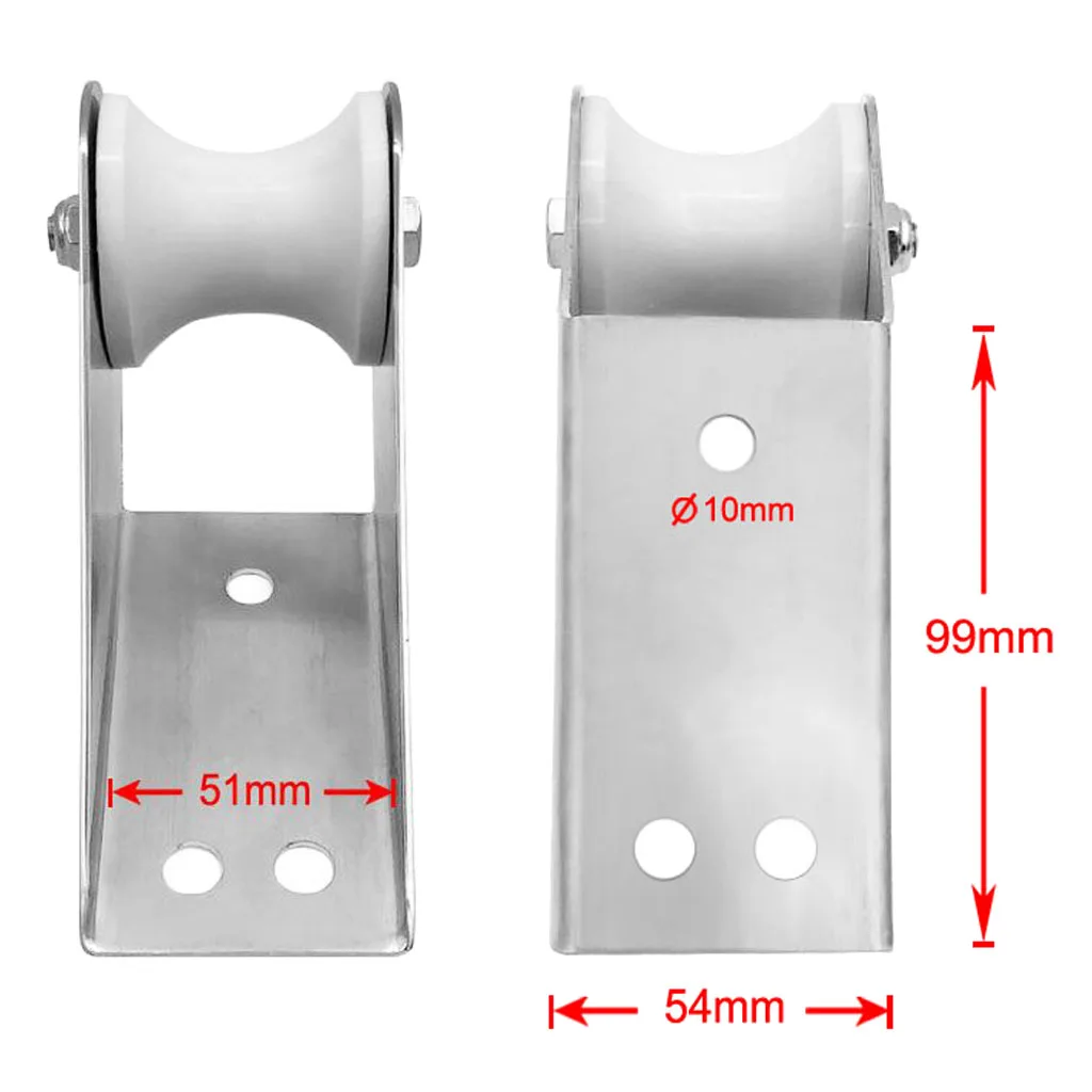 316 нержавеющая сталь лук Stemhead Якорный роликовый Кронштейн-Chandlery/лодка яхта морской аксессуар