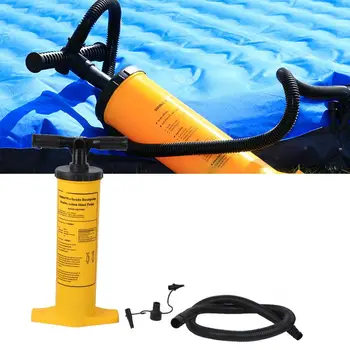 

Large Inflator Durable Portable Large Inflator Pedals Air Pump Equipment for Toys Water Supplies Yellow Rowing Boats Accessory