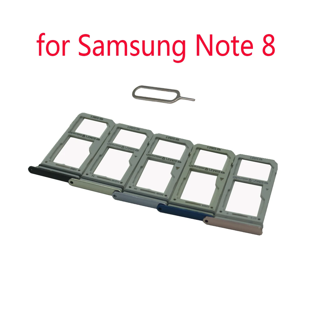 Adaptador de bandeja Sim para Samsung Galaxy Note 8, carcasa de teléfono Original, soporte de tarjeta Micro SD, N950, N950F, N950N, N950U, N950W, N950X