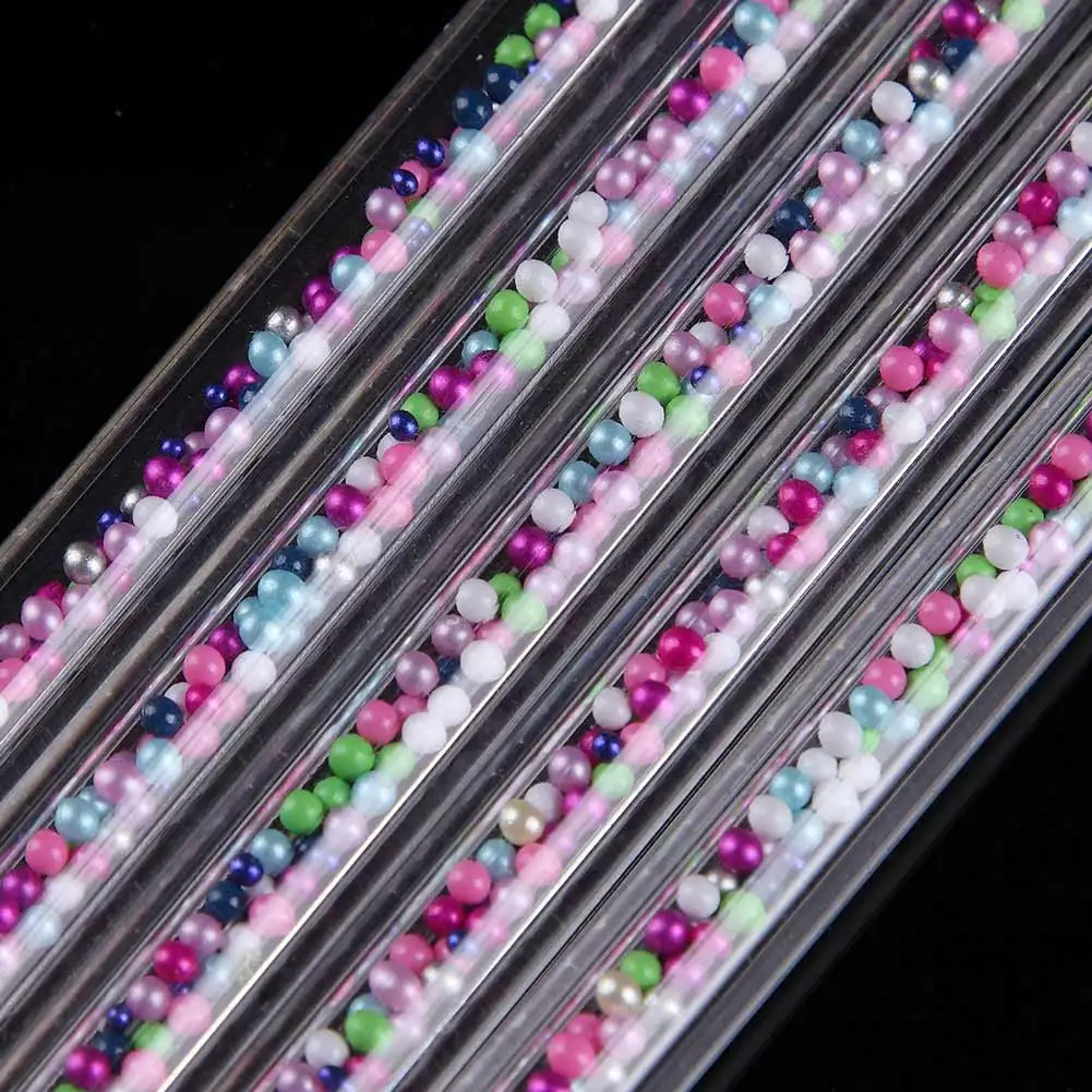 Недавно 5 шт./компл. 2 Way Nail Art нажмите с силой так акриловая ручка советы точка карандаши для рисования маникюрный набор инструментов CLA88