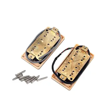 

2Pcs Electric Guitar Pickups Ceramic Magnets Double Coil Humbucker Pickup G99D