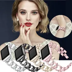 Ремешок из нержавеющей стали для Apple watch 4 band 42 мм 38 мм iwatch 4 3 2 1 band 44 мм 40 мм Металлический Ремешок Браслет Apple аксессуары для часов