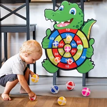 

Children's Goal Sticky Ball Throwing Darts Sports Children's Educational Board Game With Dart Ball Parent-child Interactive Toys