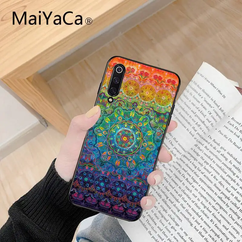 MaiYaCa Mandala Bunga Seni Mewah Desain Unik PhoneCase untuk XiaoMi 6 MIX2 8SE K20 REDMI 5A NOTE4X 7 6A Ponsel