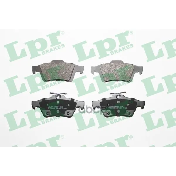 Колодки Тормозные Ford Focus Ii/Iii/Mazda 3/Opel Vectra C/Volvo S40 Задние Lpr 05p1882 Lpr арт. 05P1882