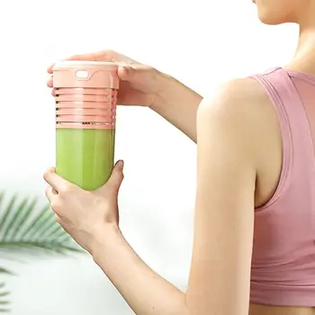 

Portable Electric Juicer Cup USB Rechargeable Multifunction Automatic Juice Extractor Household Fruit Blender Machine