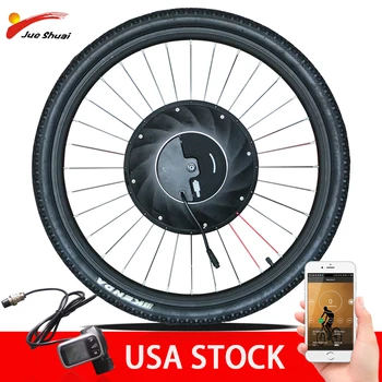 

Jueshuai iMortor2 Ebike Conversion Kit 250w Electric Bike Front Brushless Motor 20”26” 700C 29” Battery USA Stock Disc Brake