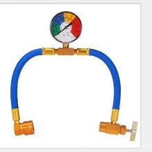 R134A воздушный хладагент для кондиционера с автоматический датчик шланг фторид трубы Европа и Америка 1/2 Acme открывалка для бутылок