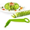 3/2/1Pcs Manual Spiral Screw Slicer Cutter Cucumber Carrot Potato Vegetables Spiral Knife Kitchen Accessories Tools Random Color ► Photo 3/6