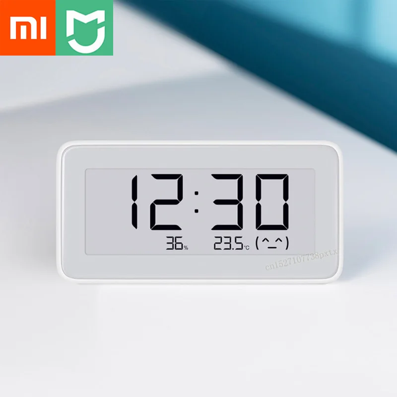 Беспроводные цифровые часы Xiaomi Mijia BT4.0 умные для помещения и улицы гидрометр