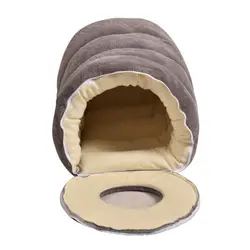 Пещерные маленькие собаки и кошки, круглые гнезда, съемные моющиеся теплые кровати для домашних животных, место для сна