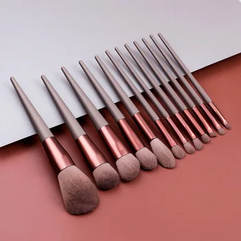 

12PCS Makeup Brushes Set Powder Foundation Eyeshadow Blusher Professional Beauty Make up brush Candy Cosmetic Tool T12093