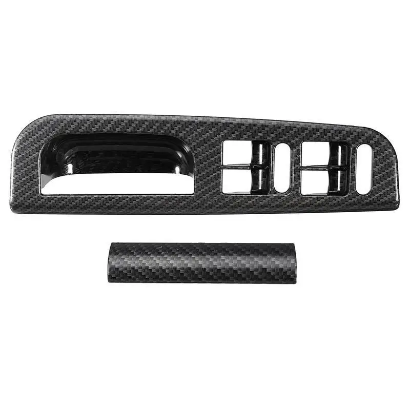 

Carbon fiber door and window switch control panel baffle for Volkswagen Passat B5 Golf Mk4 Jetta Bora Mk4 edge baffle car shape